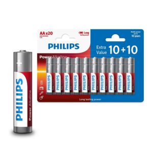 Philips bateria AA alkaiczna 10 + 10szt LR6P20BP/10