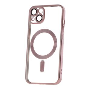 Nakładka MagSafe Color Chrome case do Samsung Galaxy A26 5G różowo-złoty