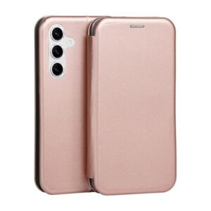Kabura magneto Diva do Samsung Galaxy A17 4G / A17 5G różowo-złoty