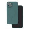 Nakładka MagSafe Color case do Samsung Galaxy A56 5G ciemnozielony
