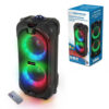 Esperanza Głośnik bluetooth RGB LED Czarny EP157