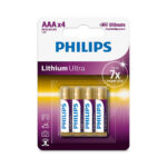 Philips bateria litowa AAA ultra 4szt Phil-FR03LB4A/10
