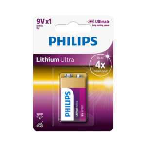 Philips bateria litowa 9V ultra Phil-6FR61LB1A/10