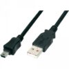 Economy Kabel Dke USB - miniusb 2A 1m Czarny DKE-2