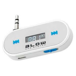 Ecobox Fm transmiter mini jack 3,5" biały