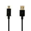 Economy Kabel 8MM USB - microUSB 2A 80cm Czarny