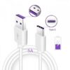 Huawei Kabel Ap71 USB - Typ-C 5A 100W 1m Quick Charge QC3.0 Biały AP71