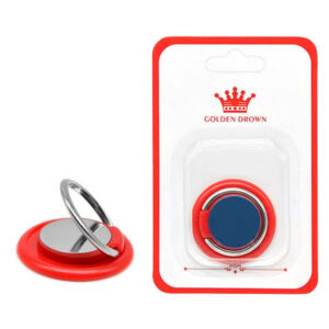 UCHWYT TELEFONU STOJAK PREMIUM UNIWERSALNY VEGA CZERWONY RING HOLDER