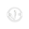 Economy kabel PD Tray Typ-C - Typ-C 3A 60W 1m Biały
