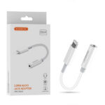 Somostel Adapter HF Apple Lightning - Jack 3,5 cala Biały SMS-BZ01