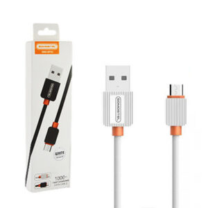 Somostel kabel USB - Micro USB 2A 18W 1m QC 3.0 biały SMS-BP-3