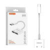 Somostel Adapter HF USB typ C - USB typ C + zasilanie Biały SMS-BZ06