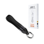 ECOBOX KABEL 240w TYP-C DO TYP-C SMYCZ WISIOREK DO TELEFONU CZARNY