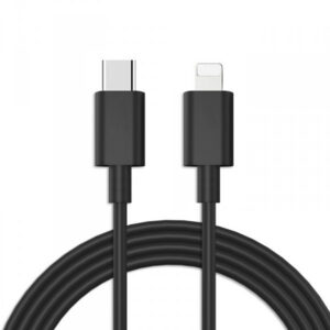 ECONOMY KABEL USB PD TYP-C DO IPHONE 20W CZARNY 1M PD