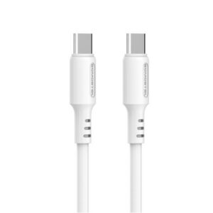 Somostel kabel Typ-C - Typ-C 5A 60W 1.2m PD biały SMS-BP10