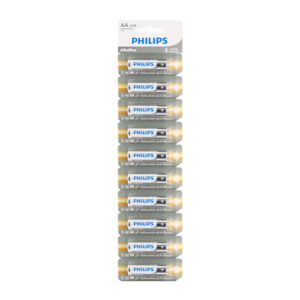 Philips bateria LR06 AA AA LR06 LR6 Alkaline 10szt Phil-LR6AL10S/10