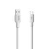 Somostel kabel Powerline USB - Typ-C 6A 120W 1m QC 3.0 biały SMS-BA02