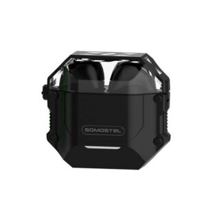 Somostel Słuchawki bluetooth douszne ANC TWS BT 5.3 Czarny Stero SMS-i550