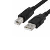 ECONOMY KABEL DO DRUKARKI USB-A DO USB-B CZARNY 1,8M