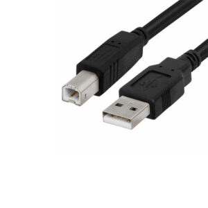 ECONOMY KABEL DO DRUKARKI USB-A DO USB-B CZARNY 1,8M