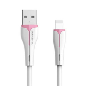 Somostel Kabel USB - Lightning 2.4A 30W 1m Quick Charge QC3.0 Biały Powerline SMS-BP08