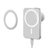 Ecobox uchwyt samochodowy z ładowaniem indukcyjnym MagSafe 15W biały