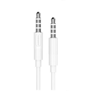 Denmen kabel stereo DX02 Jack 3.5 cala - Jack 3.5 cala 2m Biały DX02W