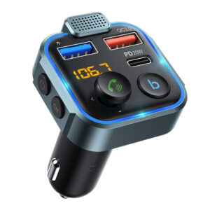 ECOBOX TRANSMITER FM 12/24 V BLUETOOTH 2 X USB + PD 20W