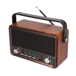 Radio przenośne Raba Retro Bluetooth Brązowy FM USB, SD, AUX
