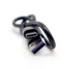ECONOMY KABEL USB TYP-C 5A CZARNY 30CM