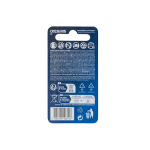 Philips Bateria Litowa CR123A 3V Phil-CR123A/01B