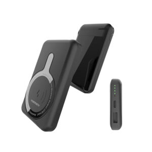 Denmen power bank MagSafe 15W czarny 10000 mAh DN-DP18