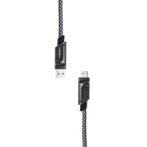 DENMEN KABEL WZMACNIANY 4W1 CZARNY 65W D66E