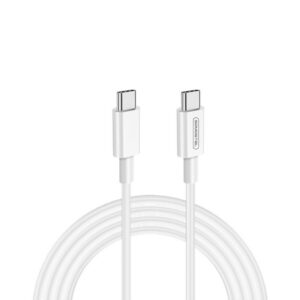 Somostel ładowarka sieciowa Typ-C + kabel Typ-C - Typ-C 3A 25W 1m PD Biały SMS-Q30