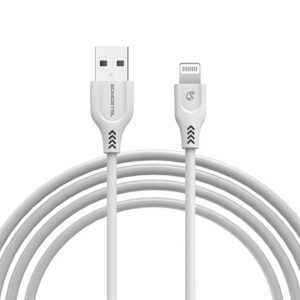 Somostel kabel USB - Lightning 3.1A 2m QC3.0 biały SMS-BT02