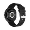 Somostel Zegarek smartwatch +2 koperty metalowe Czarny SMS-SK22
