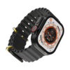 Somostel Zegarek smartwatch H8 Ultra Max + 3 paski Czarny SMS-H8UN