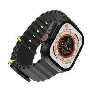 Somostel Zegarek smartwatch H8 Ultra Max + 3 paski Czarny SMS-H8UN