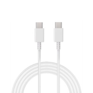 SAMSUNG ŁADOWARKA SIECIOWA TYP-C PD GAN EP-T2510XBE 25W BIAŁY 3A + KABEL TYP-C TYP-C PD