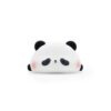 Ecobox Lampa LED Panda dla dzieci 1W Biało-czarny Silikon