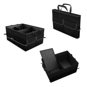 Trusty Organizer do bagażnika samochodowego składany Czarny