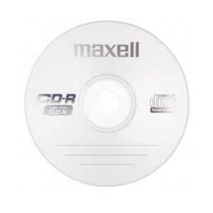 Maxell płyta CD-R jednorazowego zapisu 52x 700MB 50szt