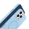 Nakładka Glitter Thin MagSafe case do iPhone 14 błyszczący niebieski