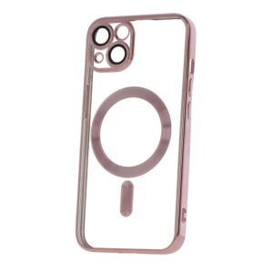Nakładka MagSafe Color Chrome case do Samsung Galaxy A26 5G różowo-złoty