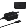 Samsung ładowarka sieciowa UK connector USB-C + kabel USB-C - USB-C 45W czarny EP-TA4511XBEGAE