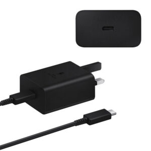 Samsung ładowarka sieciowa UK connector USB-C + kabel USB-C - USB-C 45W czarny EP-TA4511XBEGAE