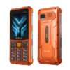 Mobiola telefon dla seniora MB520 TitanX 4G wzmacniany pomarańczowy 128MB