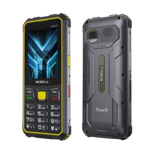 Mobiola telefon dla seniora MB520 TitanX 4G wzmacniany czarny 128GB