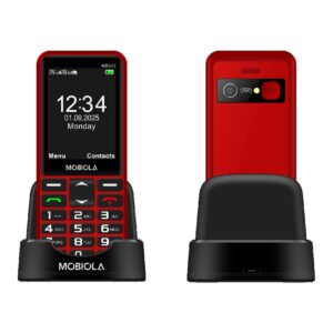 Mobiola telefon dla seniora MB900 4G czerwony 48MB/128MB