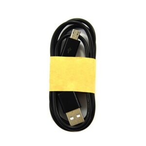 Economy Kabel 8MM USB - microUSB 2A 80cm Czarny
